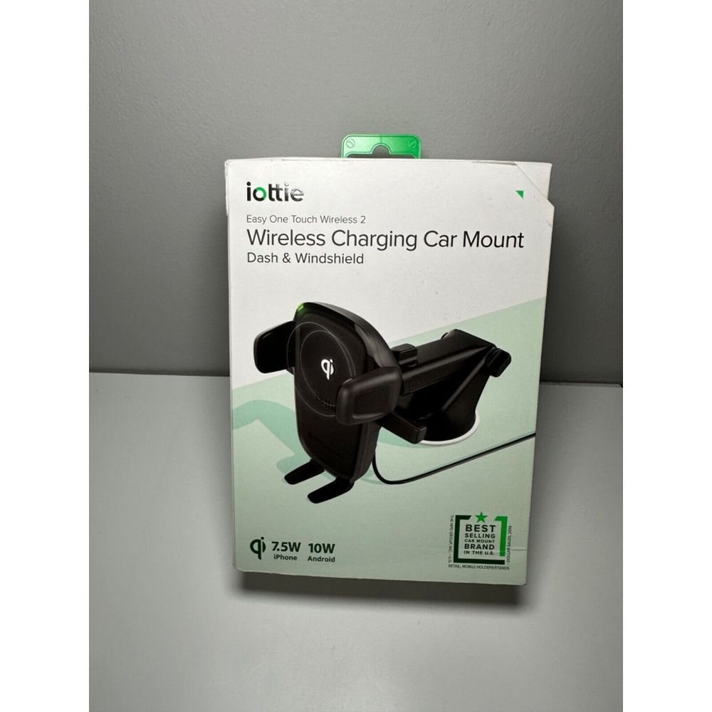 Iottie Easy One Touch Wireless 2 Air Vent/CD Wireless‎ Charging Mount New In Box